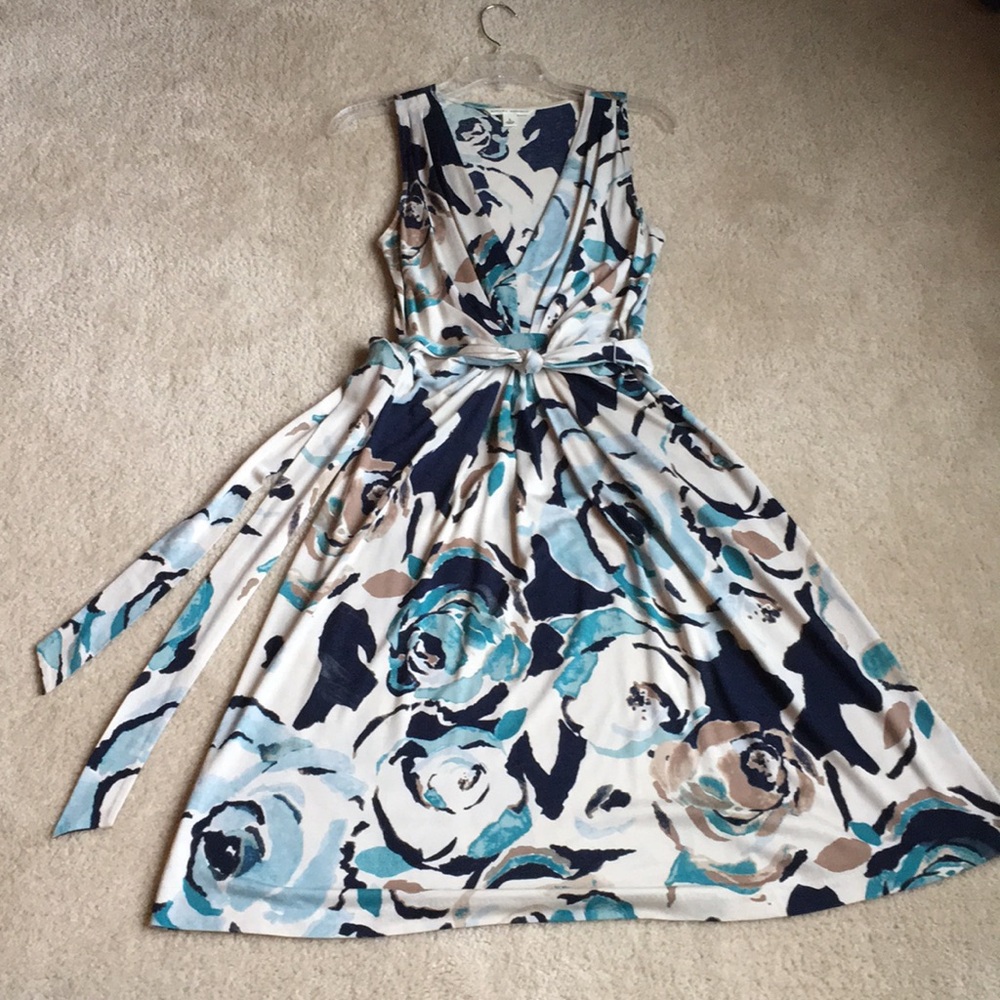 Banana Republic belted sleeveless dress size S